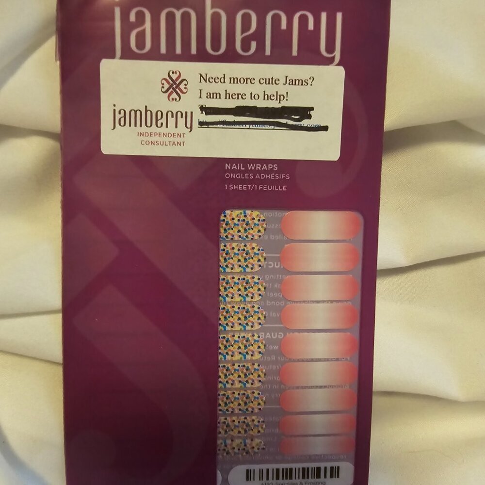 JAMBERRY NAIL WRAPS - Sprinkles &‎ Frosting - Petite